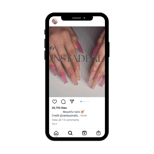 Nail Instagram account for sale cheap