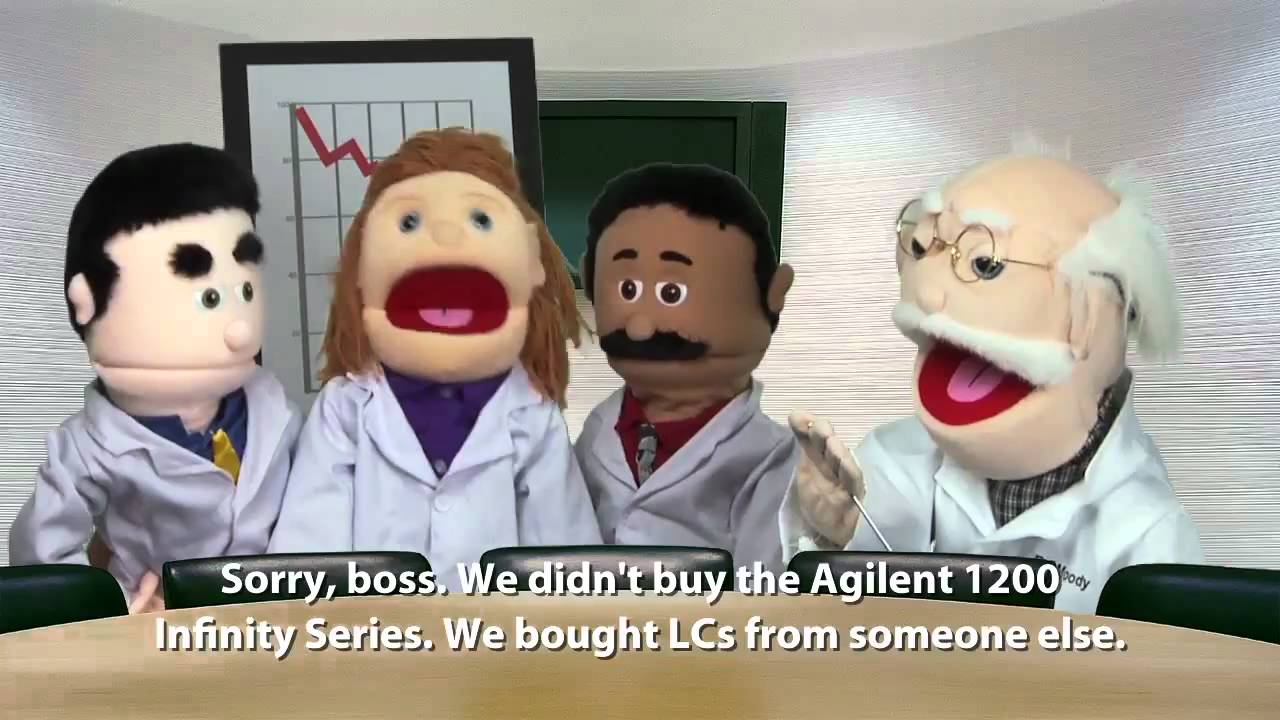 Agilent Puppet Chemistry Marketing with micro sites