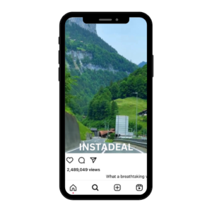 buy Instagram account switzerland (100k followers)