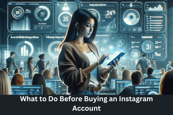 What to Do Before Buying an Instagram Account