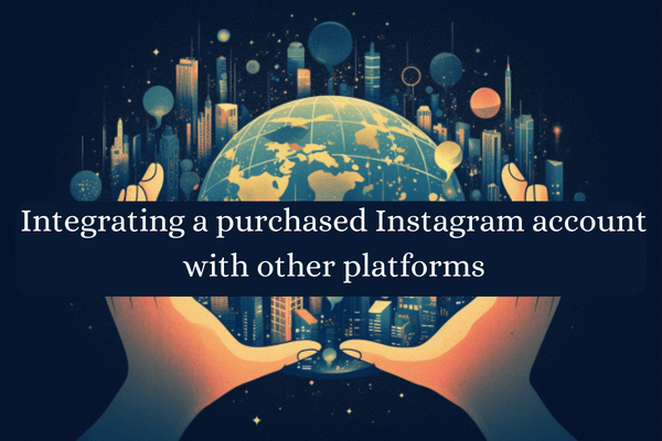 What To Do After You Buy An Instagram Account-Integrating a purchased Instagram account with other platforms