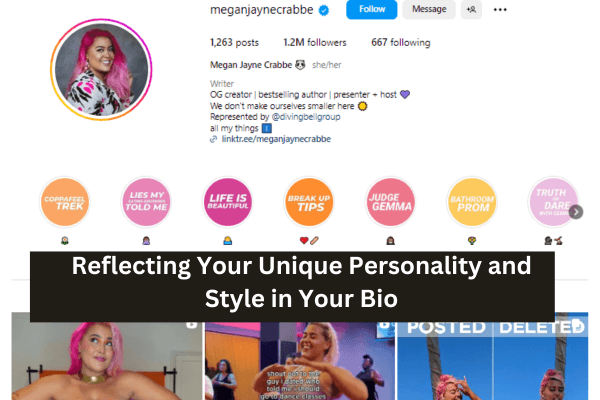 Easy Growth Hacks For Instagram Models-Reflecting Your Unique Personality and Style in Your Bio