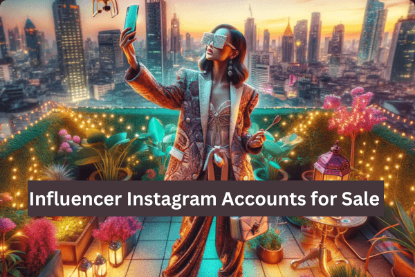 Influencer Instagram Accounts for sale