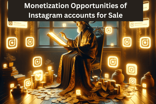Monetization Opportunities of Instagram accounts for Sale