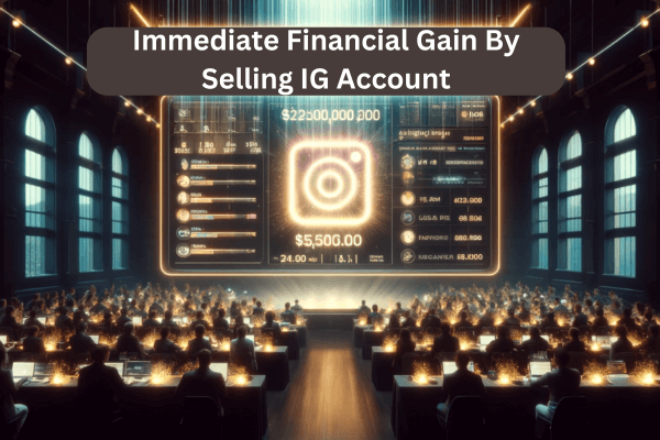 Financial Gain By Selling IG Account
