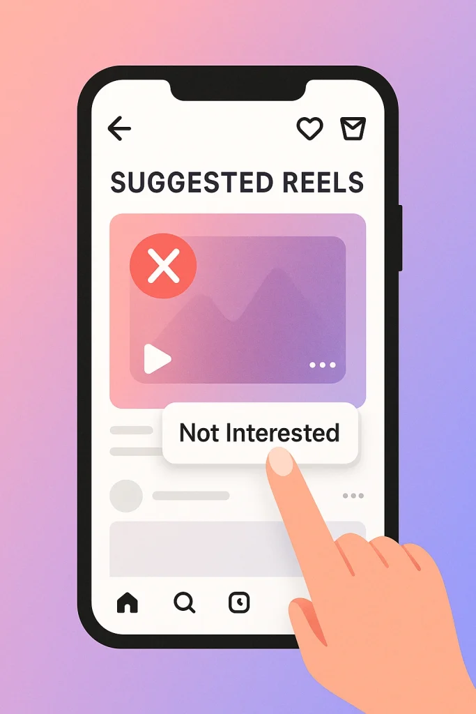 How to Remove Suggested Reels on Instagram