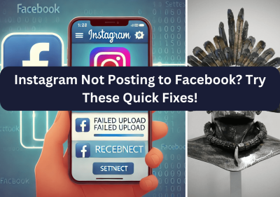 Instagram Not Posting to Facebook