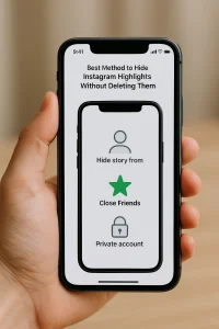 Best Method to Hide Instagram Highlights Without Deleting Them (Decision Guide)