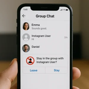 Blocking Someone on Instagram in Group Chats