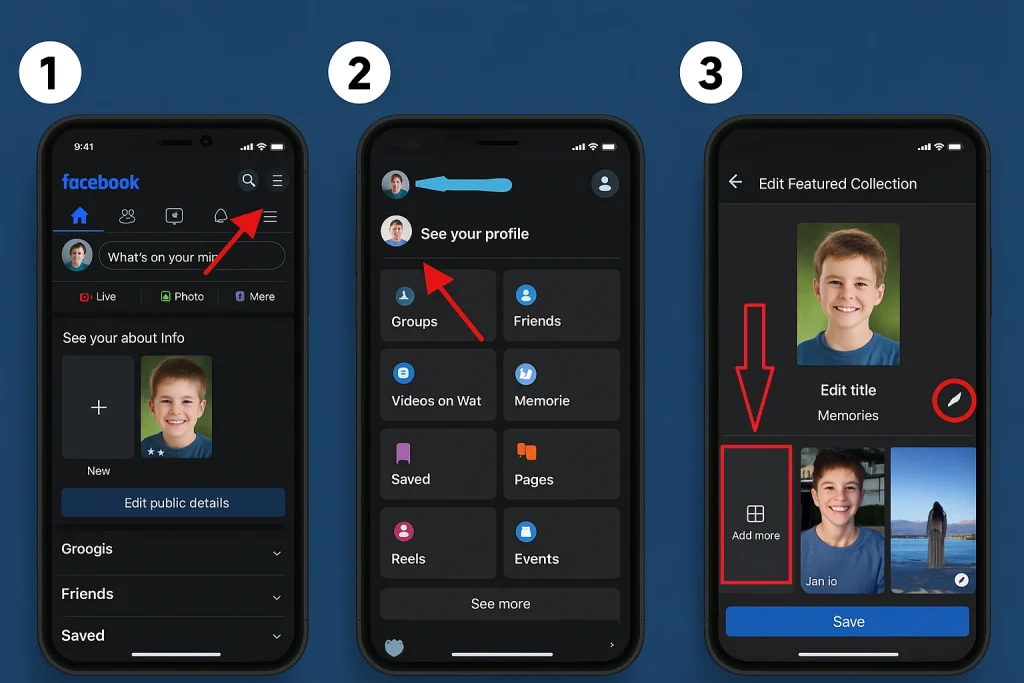 How to Add or Edit Facebook Featured Photos2