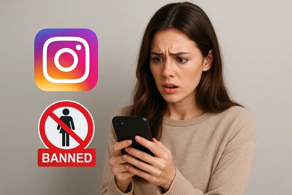 Temporary and Permanent Instagram Ban