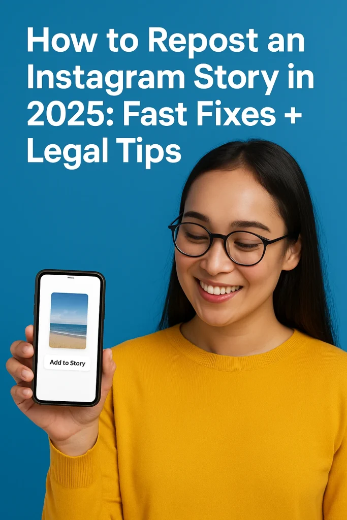 How to Repost Instagram Story