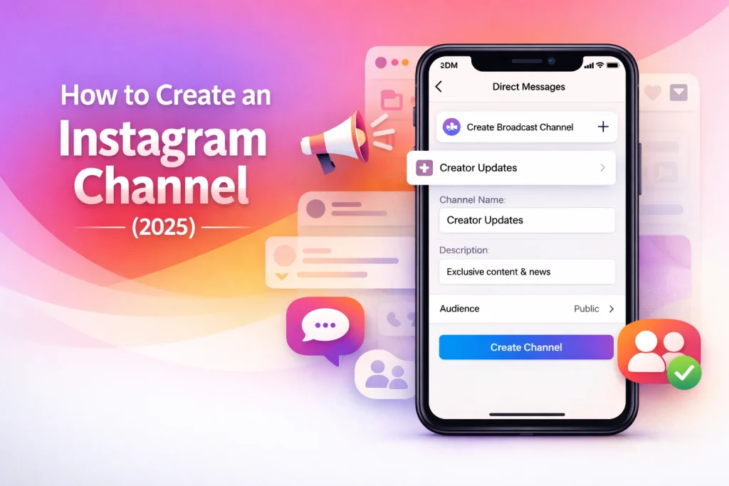 How To Create A Channel On Instagram (Works in 2025)