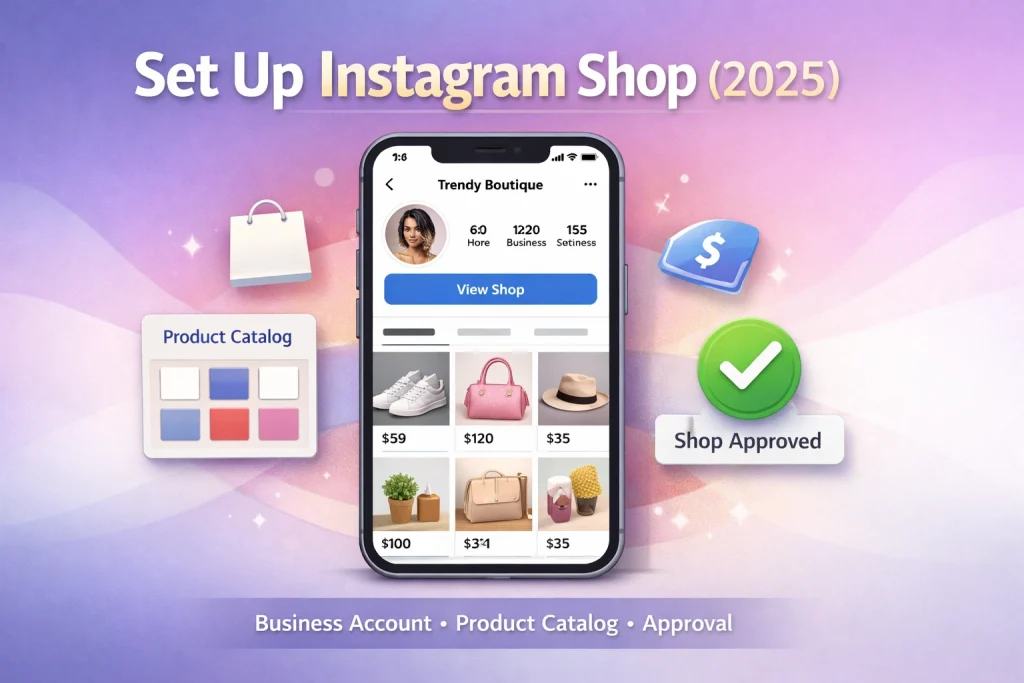 How To Set Up Instagram Shop (Works in 2025)