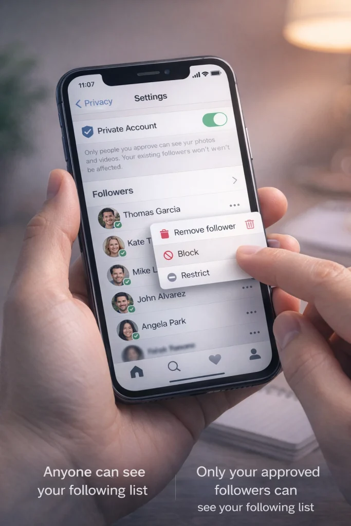 Practical Tips Managing Your Followers and Following List