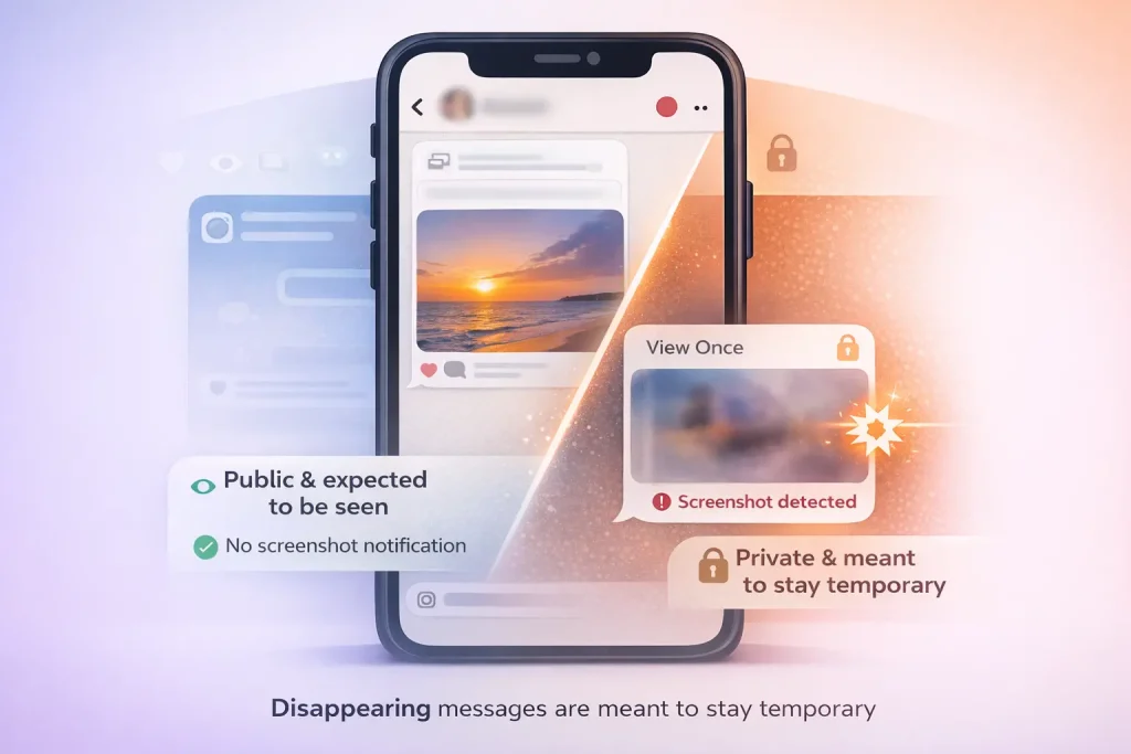 Why Instagram Notifies Screenshots in DMs Only