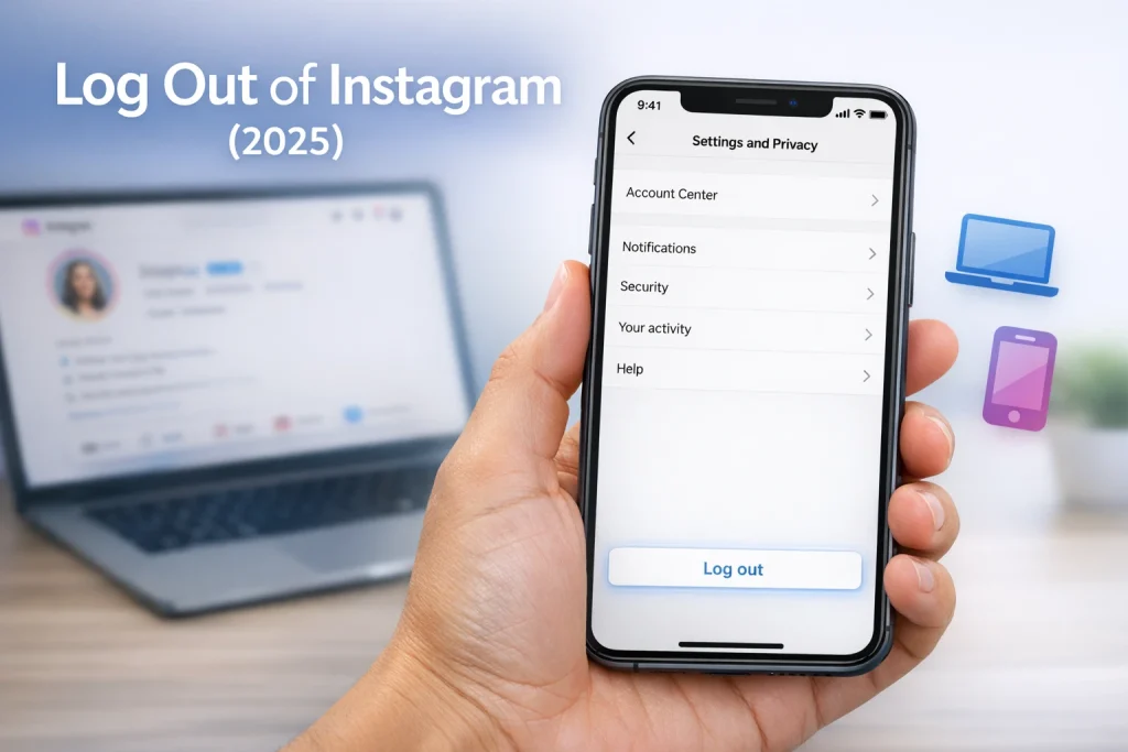 How To Log Out Of Instagram (Works in 2025)