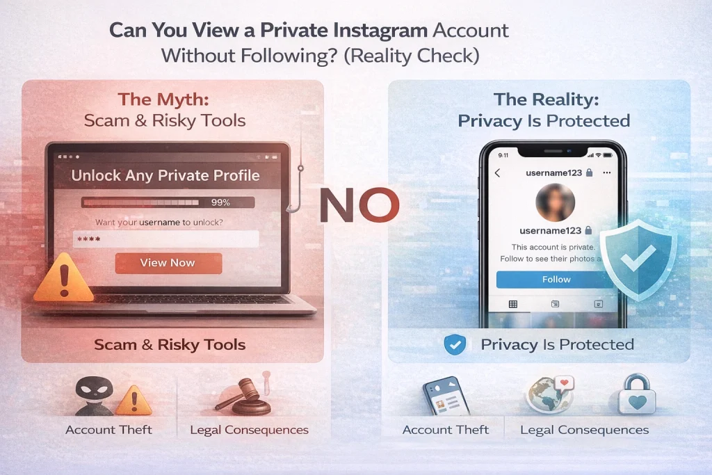 Can You View a Private Instagram Account Without Following (Reality Check)