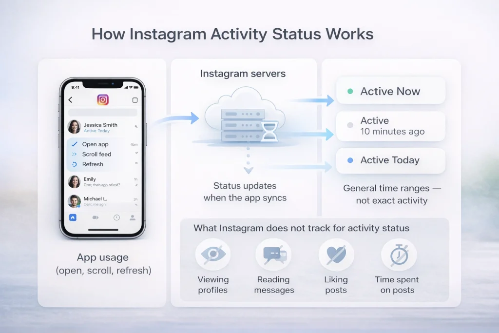 How Instagram Activity Status Works