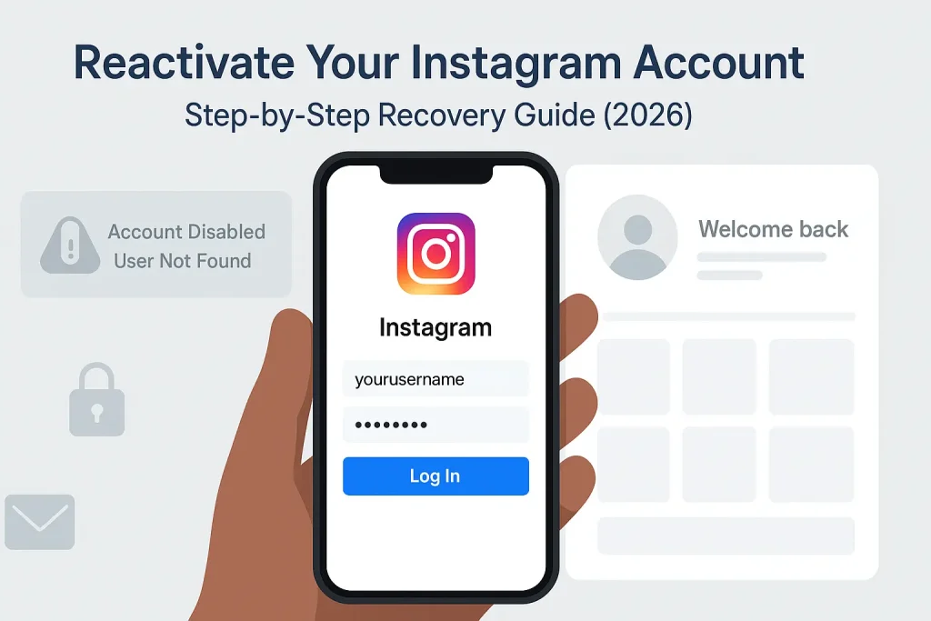 How to Reactivate Your Instagram Account A Complete Guide