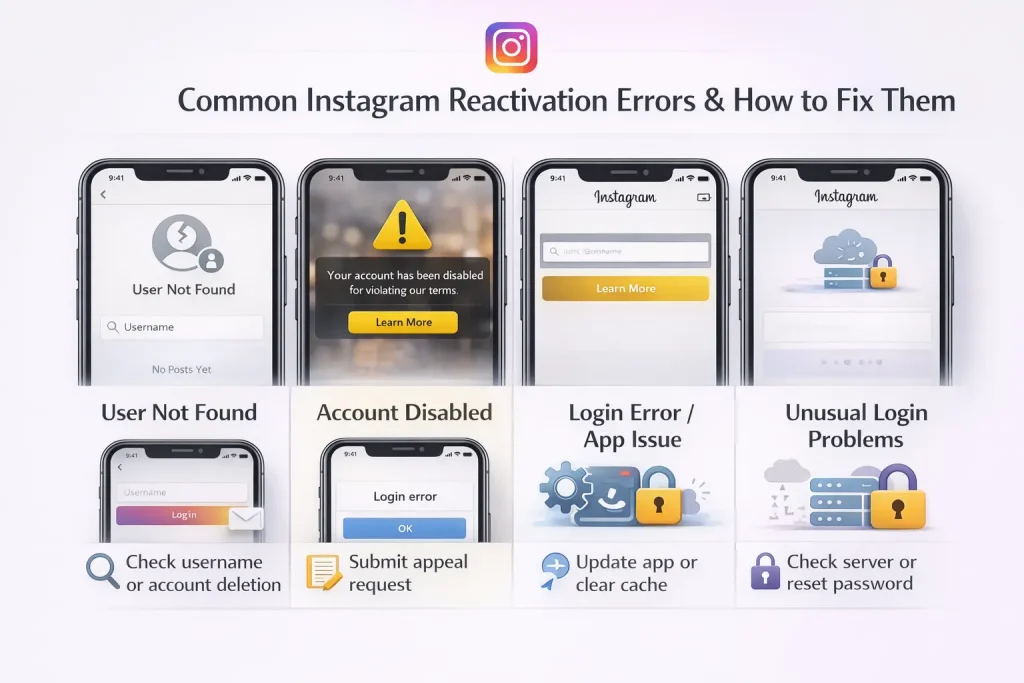 Resolving common reactivation errors and troubleshooting issues